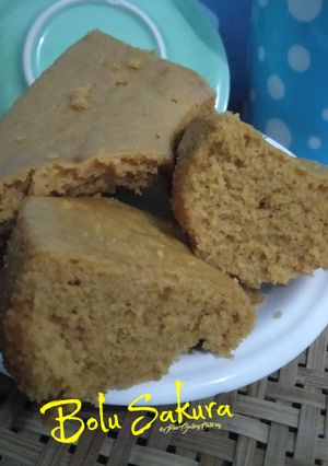 Foto resep Bolu Sakura 1 telur