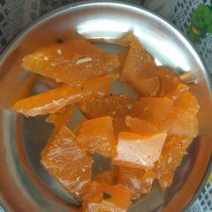 A picture of Rj special Arrowroot halwa.