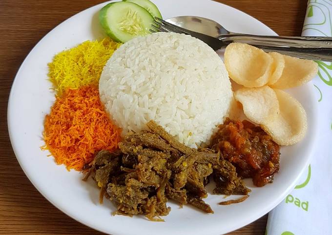 Wajib coba! Resep termudah memasak Nasi Krawu Gresik  sesuai selera