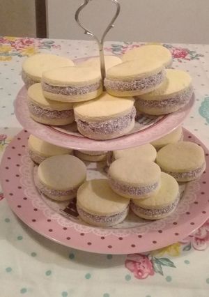 Una foto de Alfajores de maizena