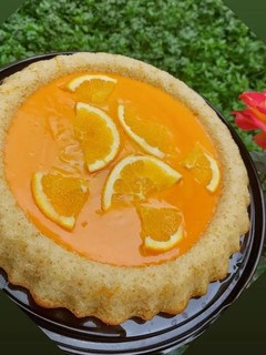 عکسی از دستور کیک پرتقالی با سس پرتقال🍊🍊