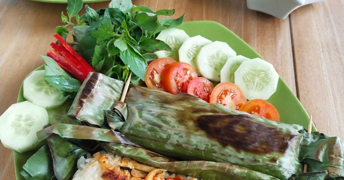Nasi Bakar Ayam Suir kemangi
