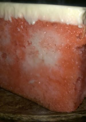 A picture of Big Red Cake Texas Style.