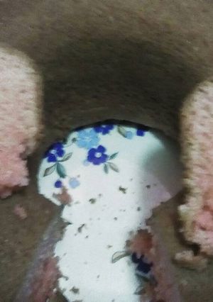 صورة لوصفة كيكه الجيلي بالفراوله