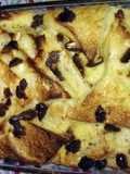 Bread n Butter Pudding with Dates