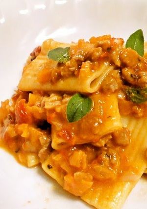 A picture of Tomato Cream Pasta from the Forest ☆.