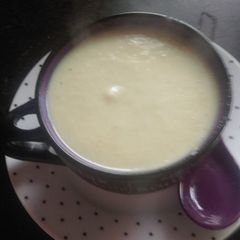 A picture of Mandys leek and potato soup.