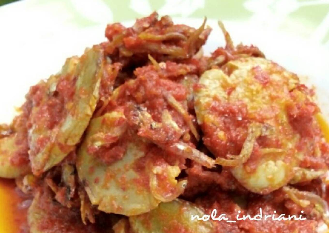 Jengkol Teri Balado
