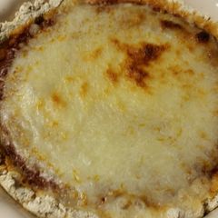 A picture of Chorizo Pizza.