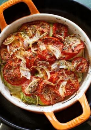 Foto de Assado de Abobrinha e Tomate