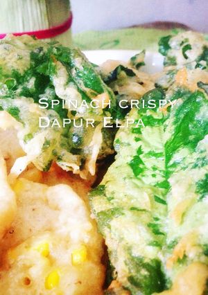 Foto resep Spinach/bayam crispy
