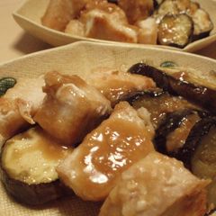 A picture of Easy Eggplant and Chicken Breast Steam Bake.
