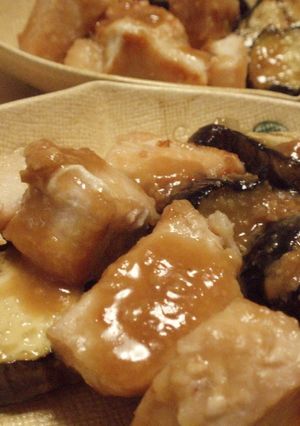 A picture of Easy Eggplant and Chicken Breast Steam Bake.