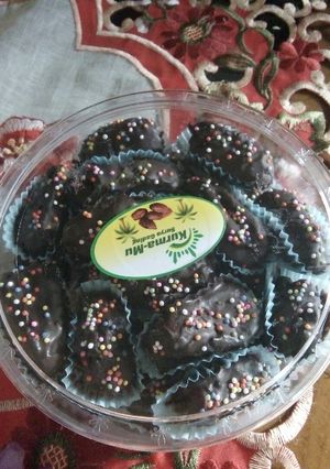 Foto resep 4.Kurma coklat 3bahan