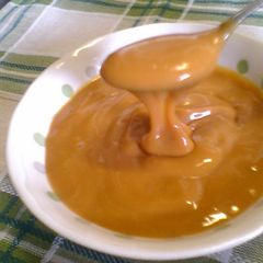 A picture of Caramel Custard.