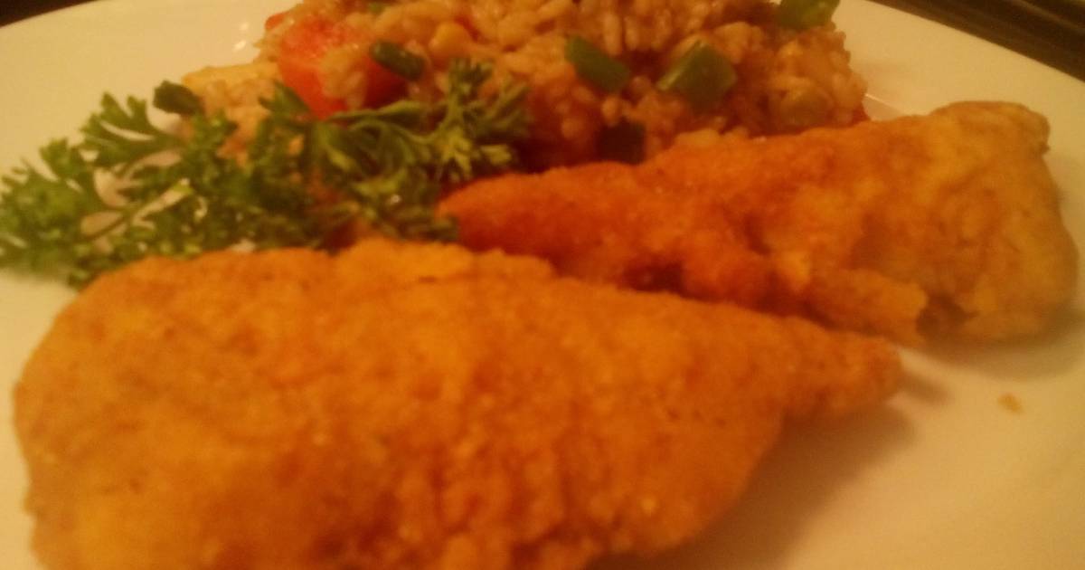sunshines oven fried flounder Recipe by Brenda M. Castillo Cookpad