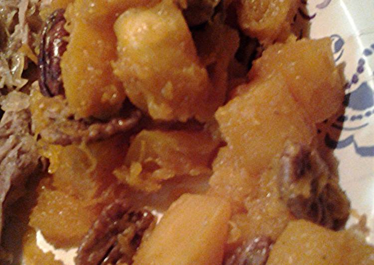 Step-by-Step Guide to Make Favorite Butternut squash, pecan sauté
