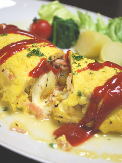 A picture of An Omelette to Satisfying Both Body and Soul!.
