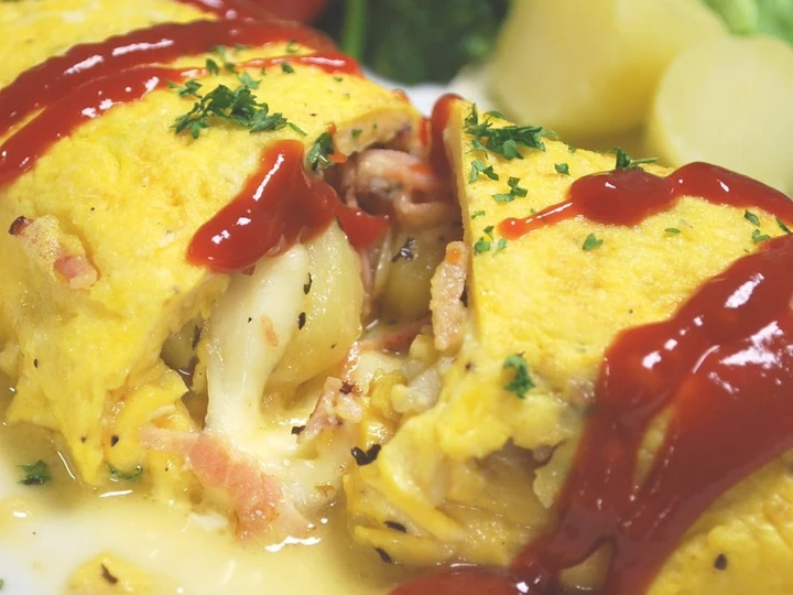 Recipe An Omelette to Satisfying Both Body and Soul! the Awesome  Makes you drool