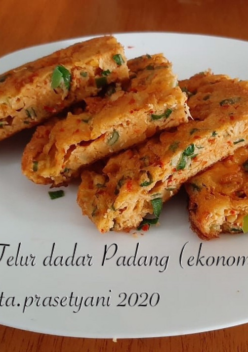 Foto resep Telur dadar Padang (ekonomis)