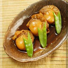 A picture of Boiled Scallops with Ginger (For Cherry Blossom Viewing Bento).