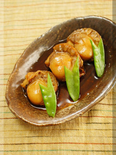 A picture of Boiled Scallops with Ginger (For Cherry Blossom Viewing Bento).