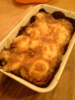 A picture of Cheesy Potato Bake.