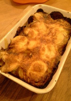 A picture of Cheesy Potato Bake.