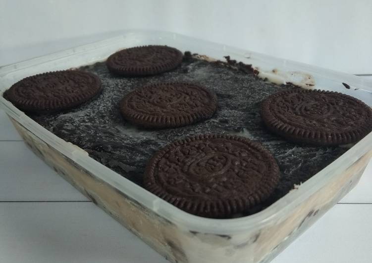 Cara ramu 239. Oreo Dessert Box , Lezat Sekali