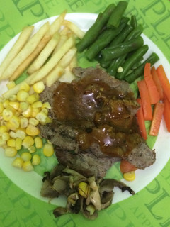Foto resep BEEF STEAK with BROWN SAOS
