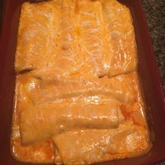 A picture of Easy Chicken Enchiladas.