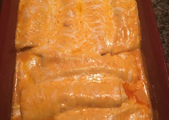 Recipe of Any-night-of-the-week Easy Chicken Enchiladas