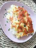 Kartoffel-Kohlrabi-Gratin