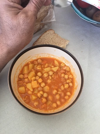Recipe Chickpeas and potato soup the  Makes Drooling Perfect