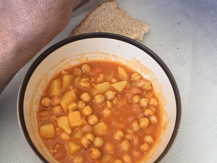 Recipe Chickpeas and potato soup the  Makes Drooling Perfect
