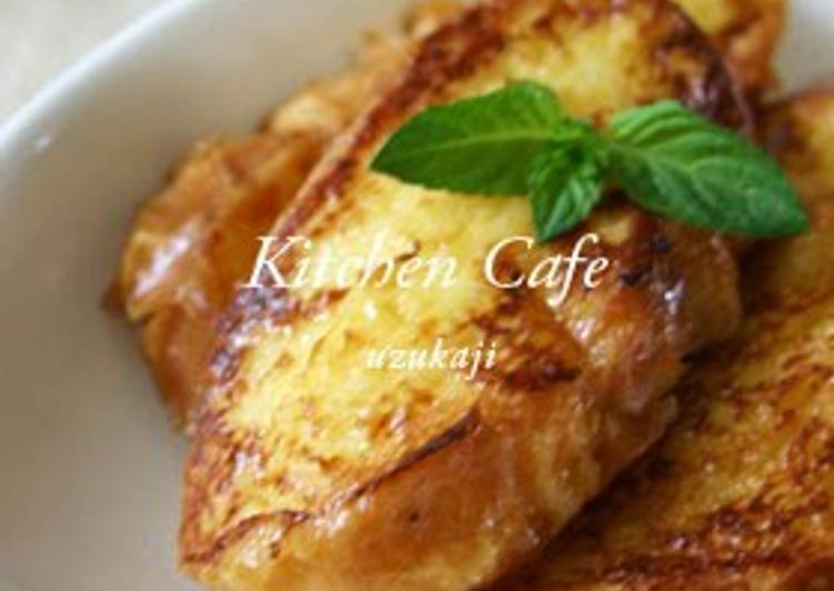 Recipe of Speedy Crispy and Fluffy French Toast