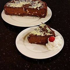 A picture of Chocolate Cheesecake.