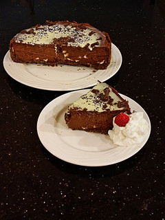 A picture of Chocolate Cheesecake.