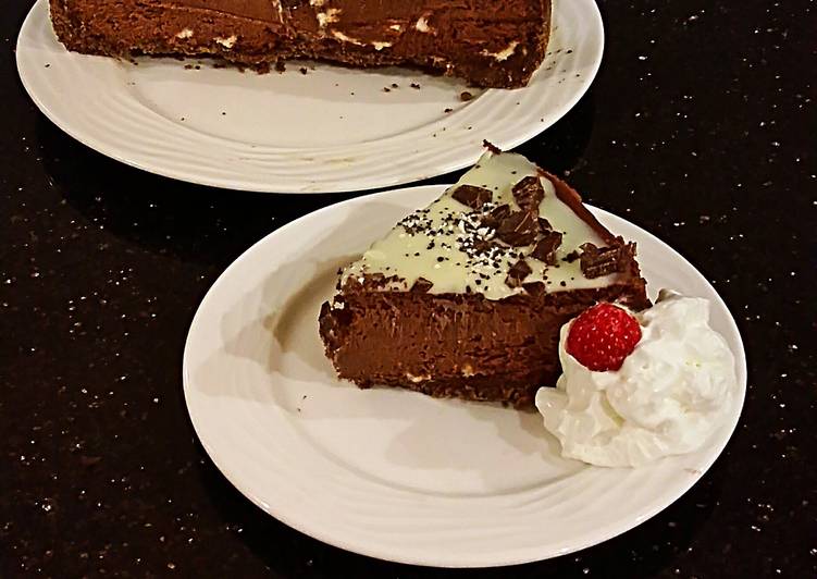 Simple Way to Prepare Ultimate Chocolate Cheesecake