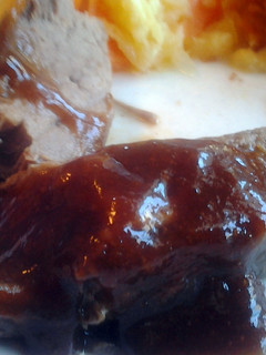 A picture of Barbecue beef roast.