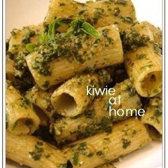 A picture of Rich Basil Pesto Pasta.