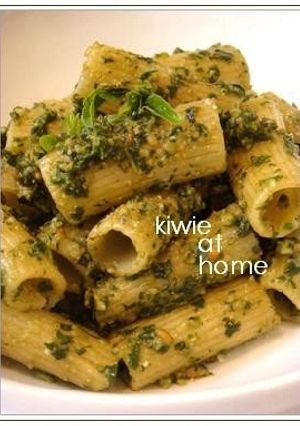 A picture of Rich Basil Pesto Pasta.