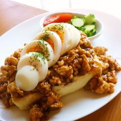 A picture of [Simple and Nutritious] Tofu Steak with Thick Sauce.