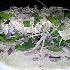 A picture of Tuna Tortillas.