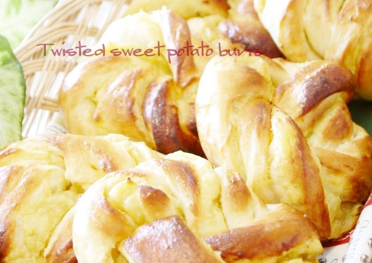 Twisted Sweet Potato Bread