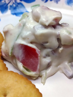 A picture of BLT dip.
