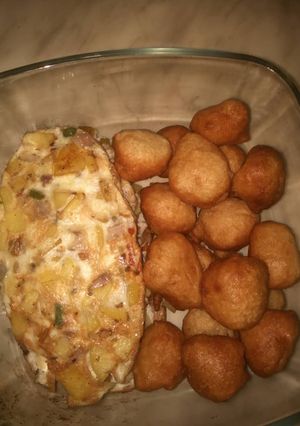 A picture of Potato frittata.