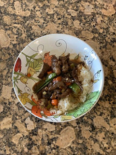 A picture of Beef with Snow Peas.