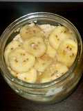 😋Banana overnight oats 🍌