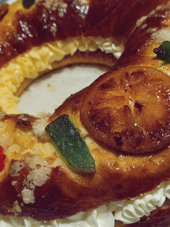 Una foto de Roscón de Reyes con poolish